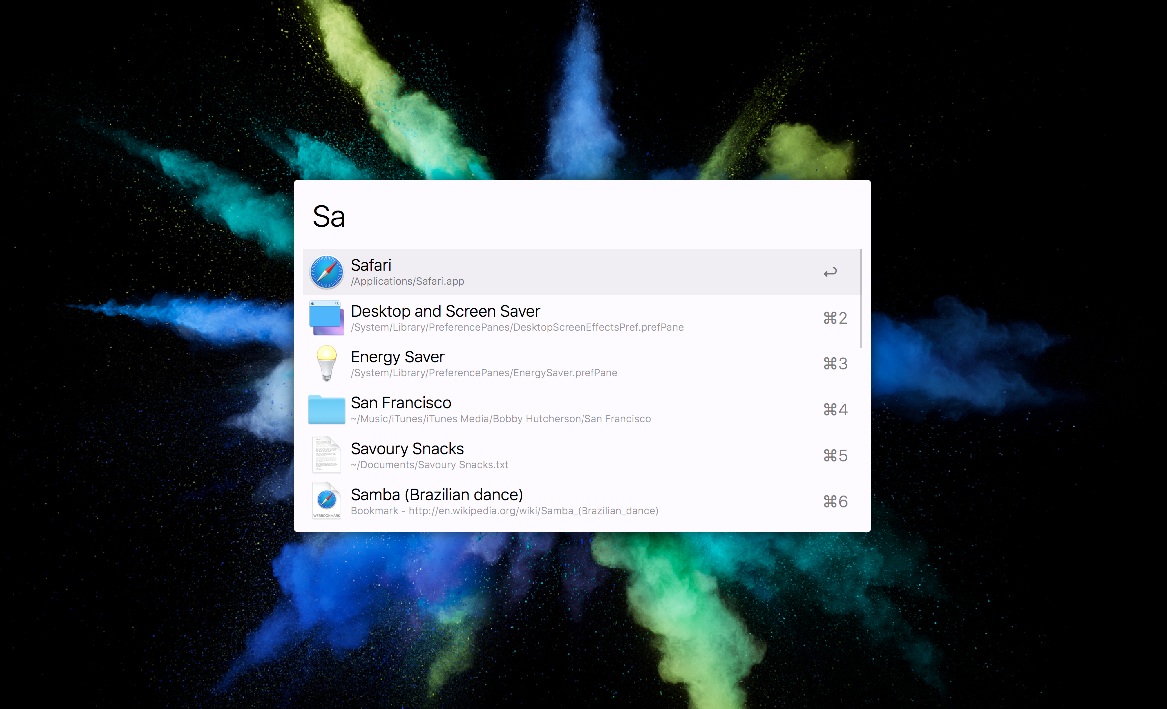 Pure theme for Alfred